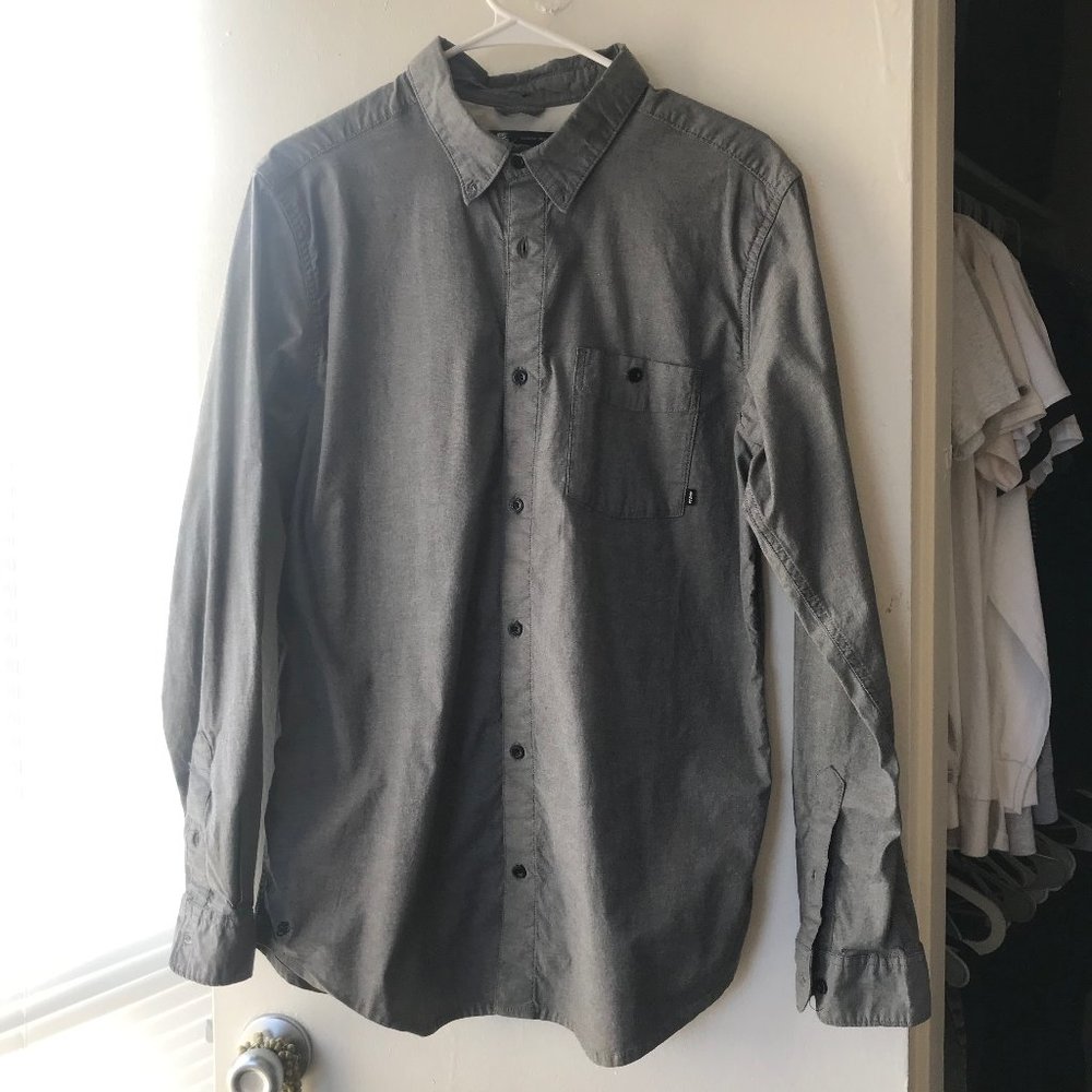 Nike SB Grey Button Down